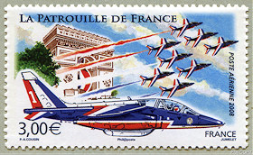 Image du timbre La patrouille de France