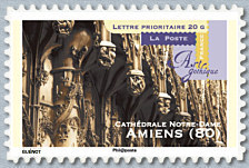 Image du timbre AMIENS (80) - Cathédrale Notre-Dame