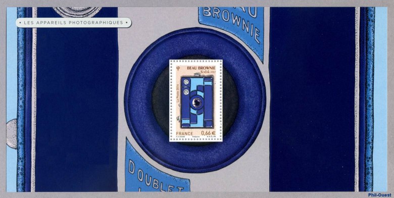 Image du timbre Souvenir philatélique du beau Brownie