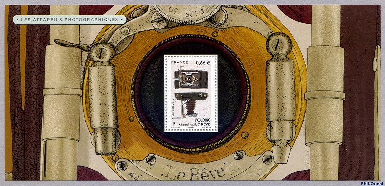 Image du timbre Souvenir philatélique du folding