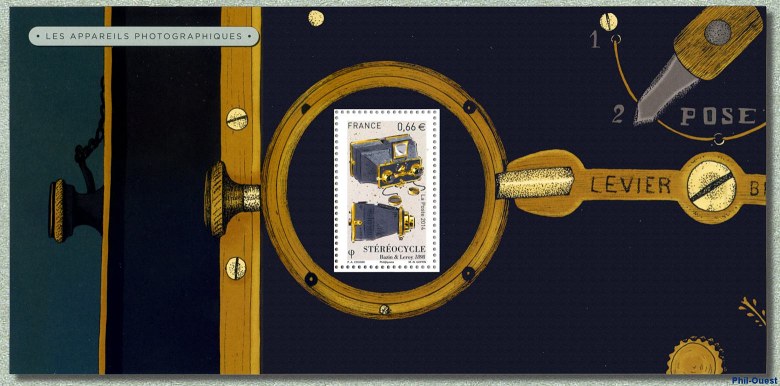 Image du timbre Souvenir philatélique du  Stéréocycle