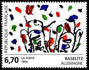Image du timbre Baselitz - Allemagne