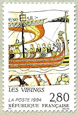 Image du timbre Tapisseries de Bayeux - Les Vikings (2)