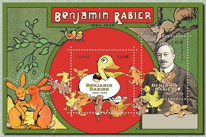 Image du timbre Benjamin Rabier 1864-1939