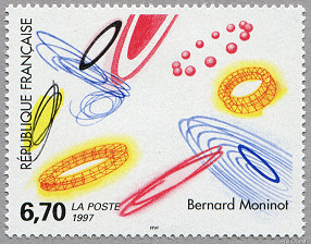 Image du timbre Œuvre originale de Bernard Moninot
