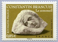 Image du timbre Constantin Brancusi-«Le sommeil»