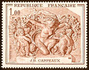 Image du timbre Jean-Baptiste Carpeaux (1827-1875)«Le triomphe de Flore»