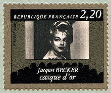 Image du timbre Jacques Becker «Casque d´Or»