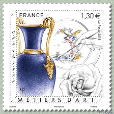 Image du timbre Céramiste