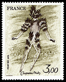 Image du timbre Roger Chapelain-MidyDanseur du feu - La Flûte enchantée