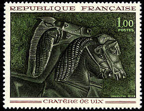 Image du timbre Cratère de Vix