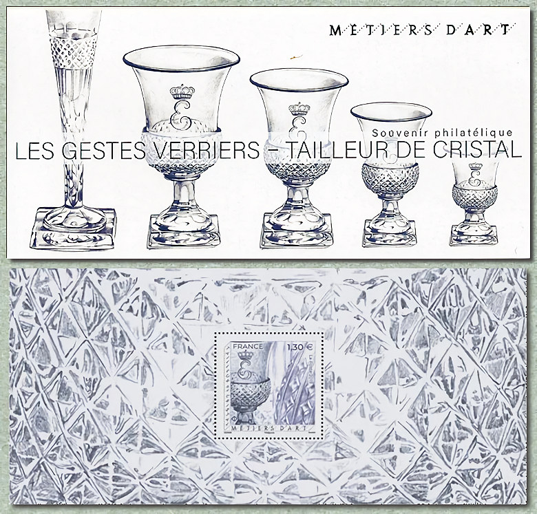 Image du timbre Tailleur de cristal