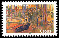 Image du timbre Henri-Edmond Cross«L'air du soir» 1893/94