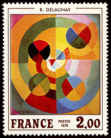 Image du timbre Robert Delaunay «La joie de vivre»