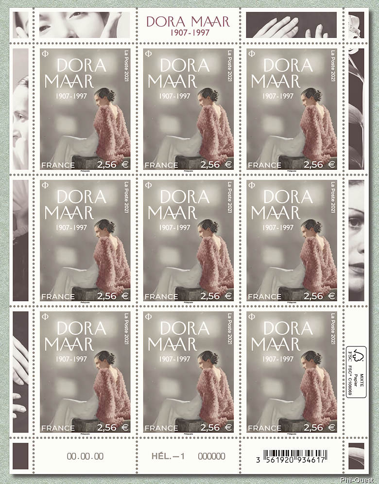 Image du timbre Dora Maar 1907-1997