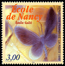 Image du timbre Ecole de Nancy - Emile Gallé