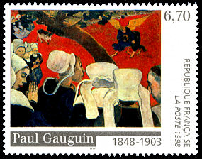 Image du timbre Paul Gauguin«Vision après le sermon»