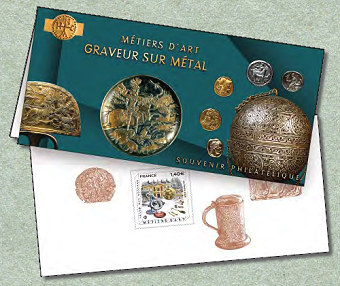 Image du timbre Graveur sur métal