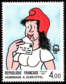 Image du timbre Hommage à Jean Effel 