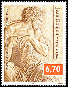 Image du timbre Jean Goujon L´Évangéliste Saint Luc
