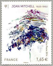 Image du timbre Joan Mitchell  1925-1992