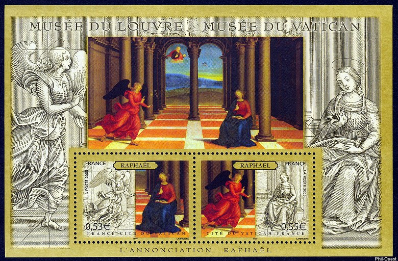 Image du timbre Raphaël - L'Annonciation