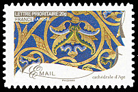 Image du timbre Email - Cathédrale d'Apt