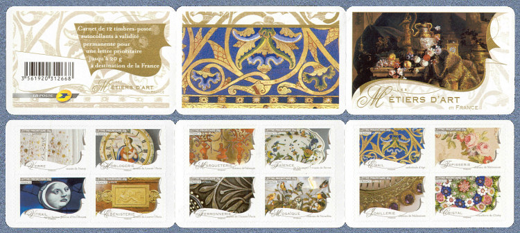Image du timbre Métiers d'Art