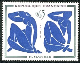 Image du timbre Henri Matisse«Les nus bleus»