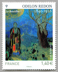 Image du timbre Odilon Redon 1840-1916-« Le Bouddha »