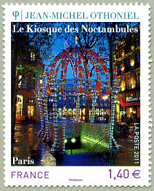 Image du timbre Jean-Michel Othoniel-Paris - le kiosque des noctambules