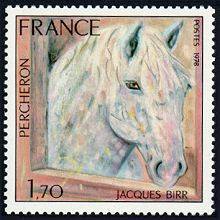 Image du timbre Le Percheron