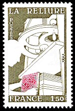Image du timbre La reliure