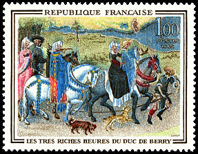 Image du timbre Les très riches heures du Duc de Berry