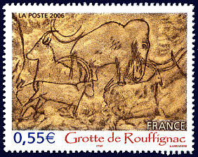 Image du timbre Grotte de Rouffignac