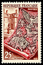 Image du timbre Tapisserie