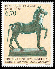 Image du timbre Trésor de Neuvy-en-Sullias (Loiret)Bronze gallo-romain