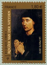 Image du timbre De Vlaamse Primitieven-Rogier van der Weyden-Portrait de Laurent Froimont