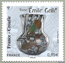 Image du timbre Vase Émile Gallé