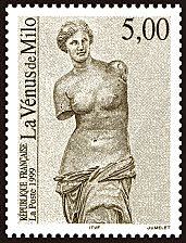 Image du timbre La Vénus de Milo
