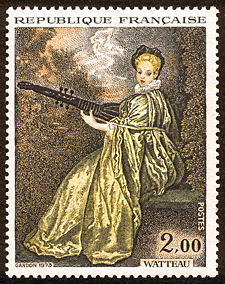 Image du timbre WatteauLa Finette