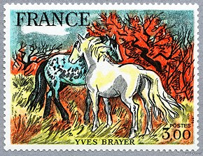 Image du timbre Yves Brayer - Œuvre originale