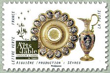 Image du timbre Aiguière  /  Production : Sèvres
