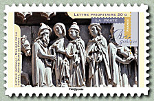 Image du timbre Mariage de la Vierge - Notre-Dame de Paris