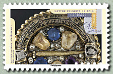 Image du timbre Orfèvrerie - Reliquaire