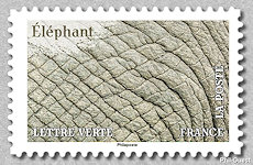 Image du timbre Éléphant
