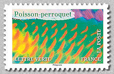 Image du timbre Poisson perroquet