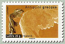 Image du timbre Antiquité grecque-Victoire de Samothrace