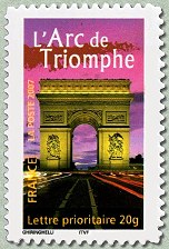 Image du timbre L´Arc de Triomphe de Paris