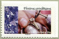 Image du timbre Pierres précieuses